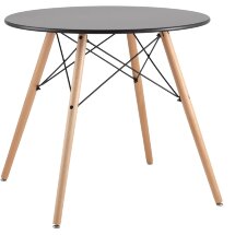 Стол Eames DSW D80 черный