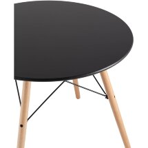 Стол Eames DSW D80 черный