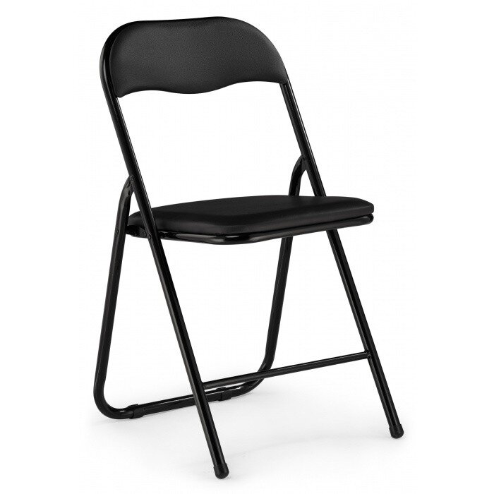Стул на металлокаркасе Fold 1 складной black / black Стул на металлокаркасе Fold 1 складной black / black