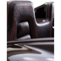 Кровать машина GTR 9 LUX красная (кожа)