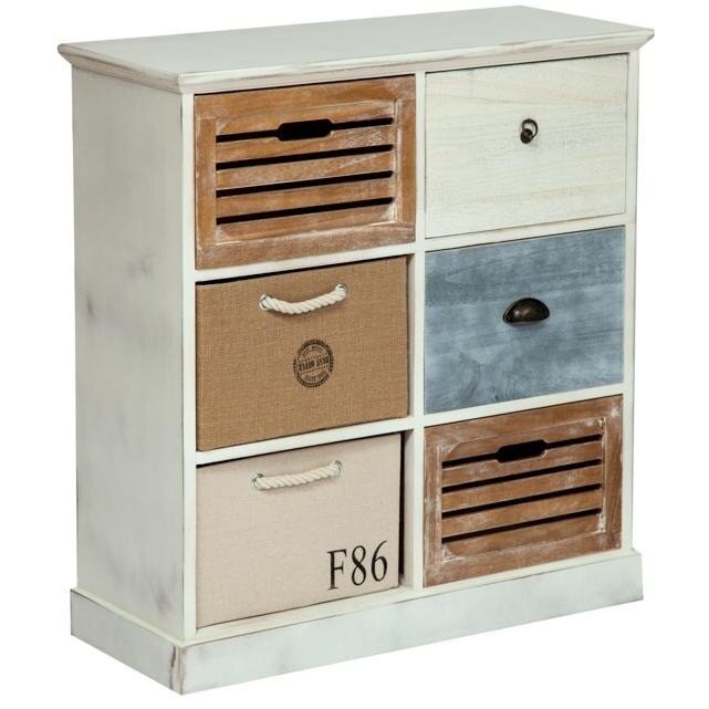 Тумба с 6 ящиками Secret De Maison MARITIME 6 ( mod. HX16-006NS ) Тумба с 6 ящиками Secret De Maison MARITIME 6 ( mod. HX16-006NS )