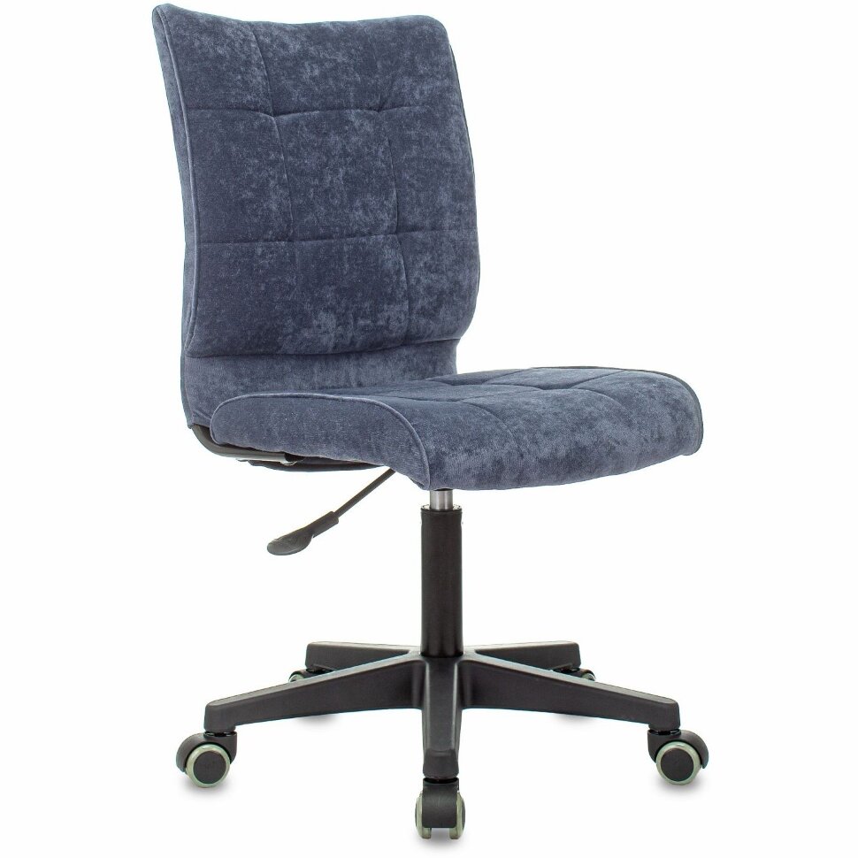 TopChairs ST-Alex без подлокотников синий крестовина пластик TopChairs ST-Alex без подлокотников синий крестовина пластик