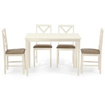 Обеденный комплект Хадсон (стол + 4 стула)/ Hudson Dining Set