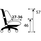 Детский стол Ergokids Bravo Maximus Plus Maple/Grey  арт. TH-360 Maximus Plus MG/G  - столешница клён / накладки на ножках серые  коробок-3 шт.