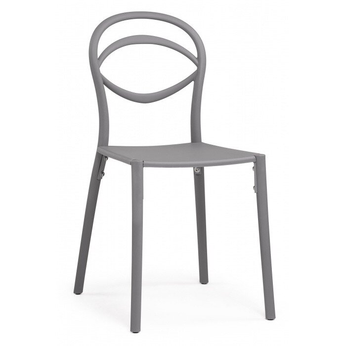 Пластиковый стул Simple gray Пластиковый стул Simple gray
