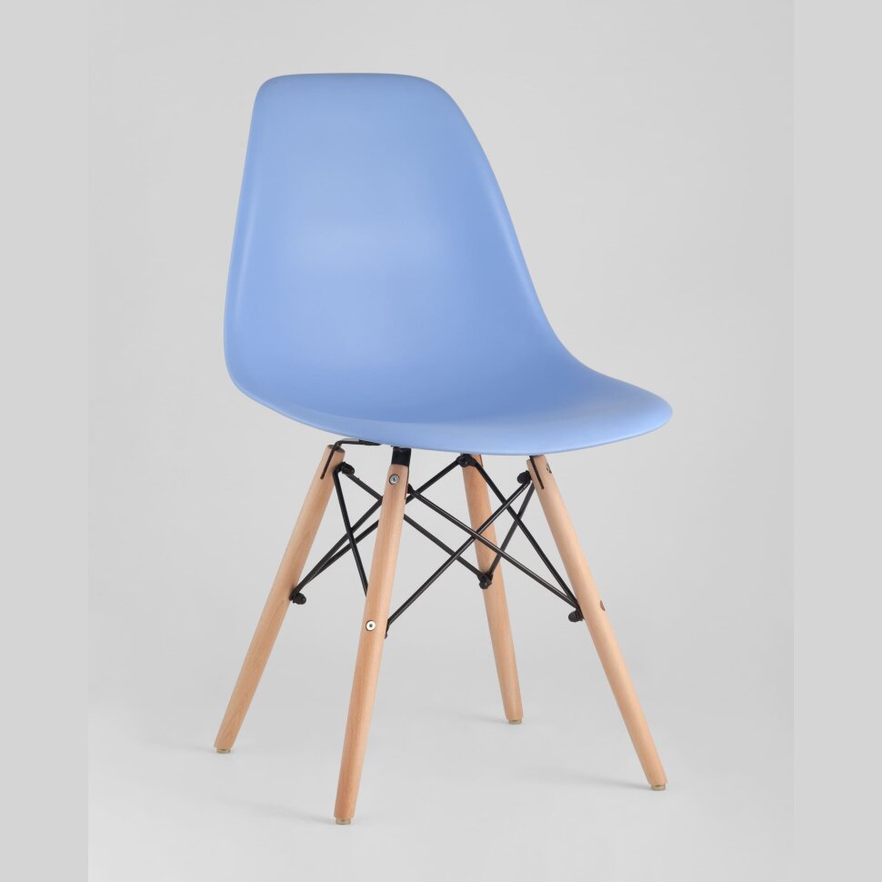 Стул Eames DSW голубой x4 Стул Eames DSW голубой x4