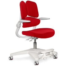 Детское кресло ErgoKids Trinity Red  арт.Y-617 KR  - обивка красная однотонная  коробок-1шт.