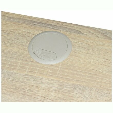 Стол на металлокаркасе BRABIX &quot;LOFT CD-006&quot;,1200х500х730 мм,, 2 полки, цвет дуб натуральный, 641226 