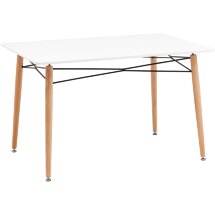 Стол Eames DSW Rectangle New 120*80 белый