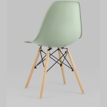 Стул Eames DSW серо-зеленый