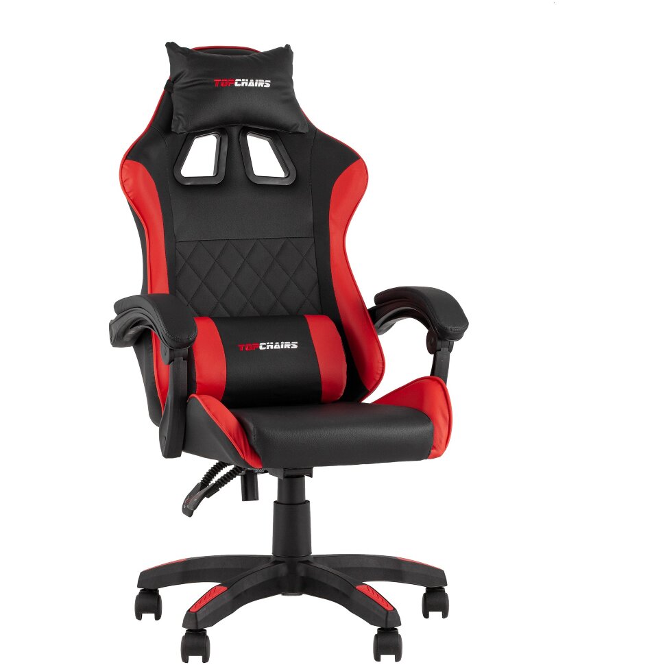 Кресло спортивное TopChairs MG-7043 черно-красный Кресло спортивное TopChairs MG-7043 черно-красный