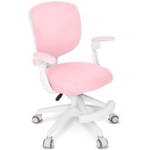 Детское кресло Ergokids Soft Air Pink  арт.Y-240 KP  - обивка однотонная розовая  коробок-1шт.