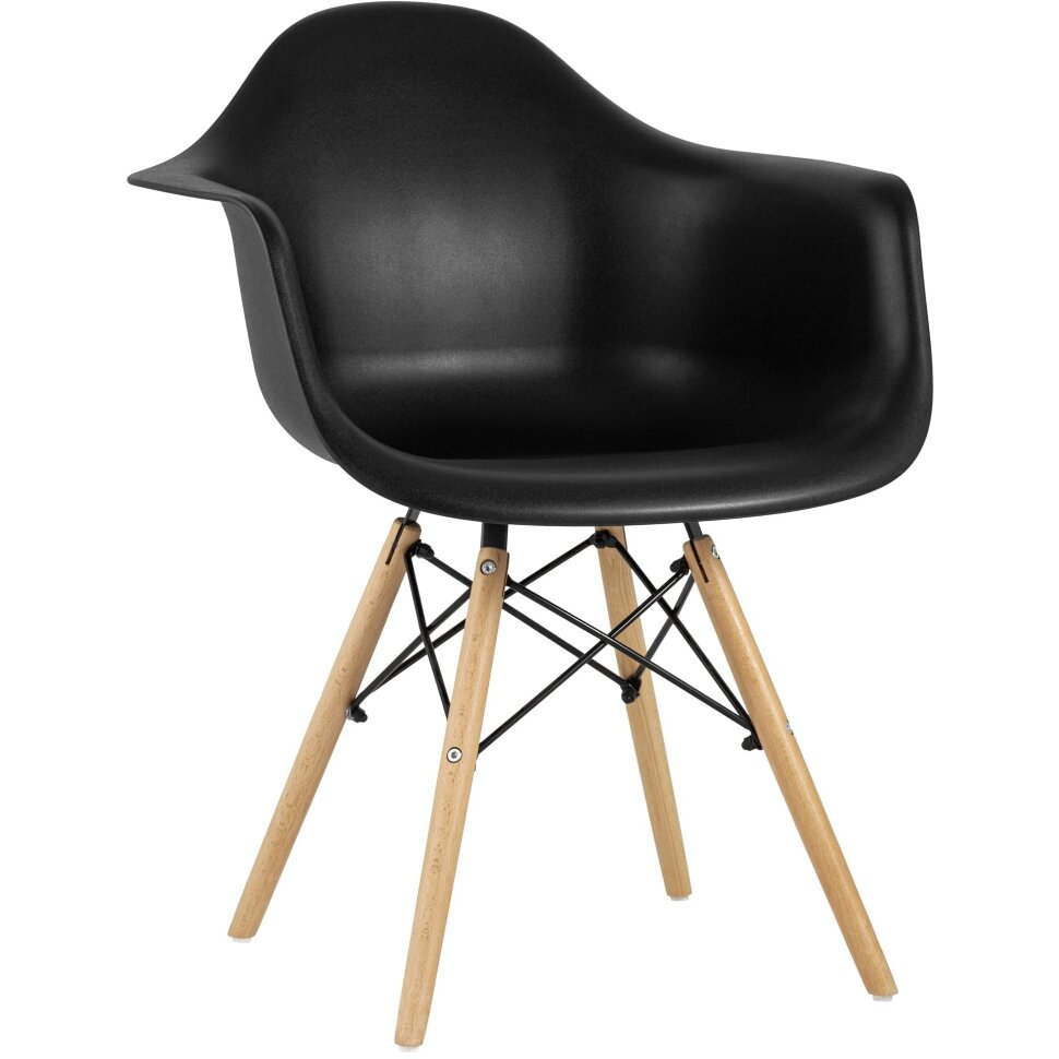 Стул Eames DAW черный Стул Eames DAW черный