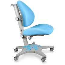 Кресло ErgoKids Jasper  Y-105  KBL обивка голубая однотонная  одна коробка